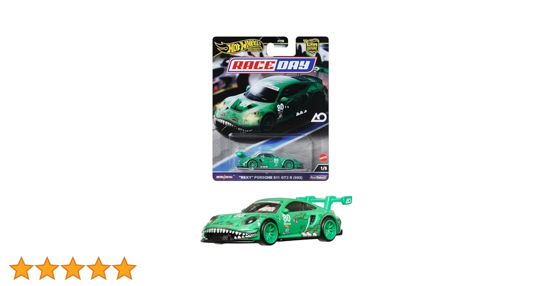 ホットウィール レースデイ ポルシェ 911 GT3 R レキシー 10台 ホットウィール(Hot Wheels) カーカルチャー レースデイ